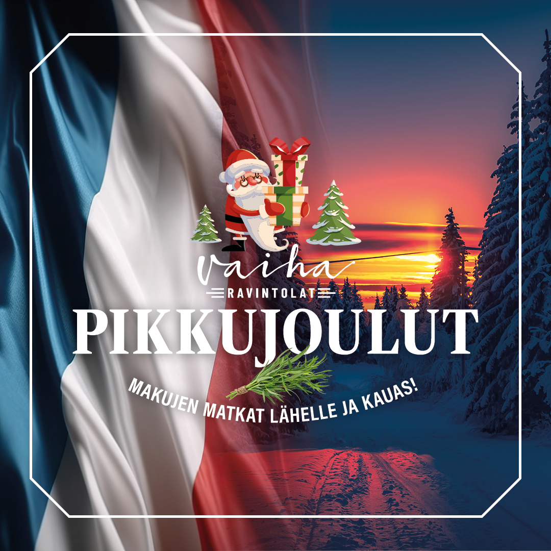 Pikkujoulumenut à la Vaiha