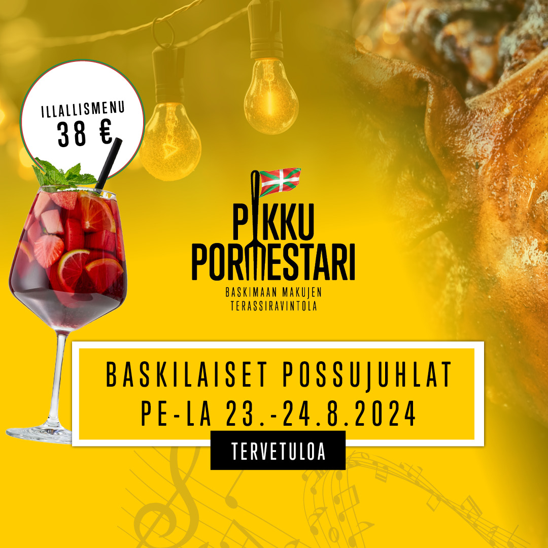 Baskilaiset possujuhlat pe-la 23.-24.8.! 