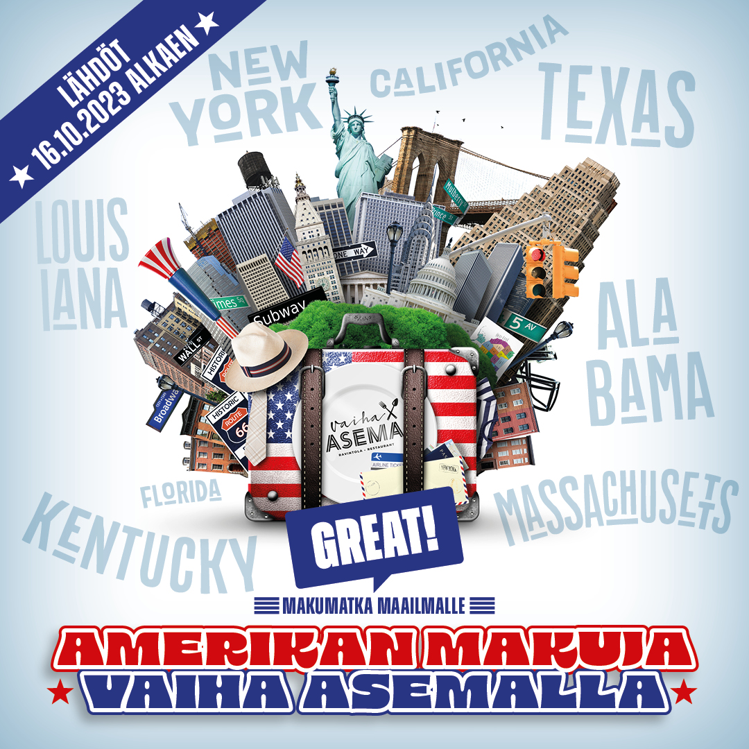 Vaiha Aseman makumatka Amerikkaan starttaa 16.10.2023