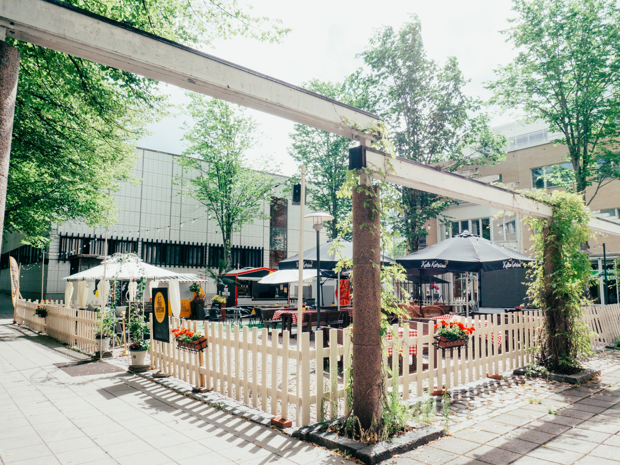 Summer terrace.